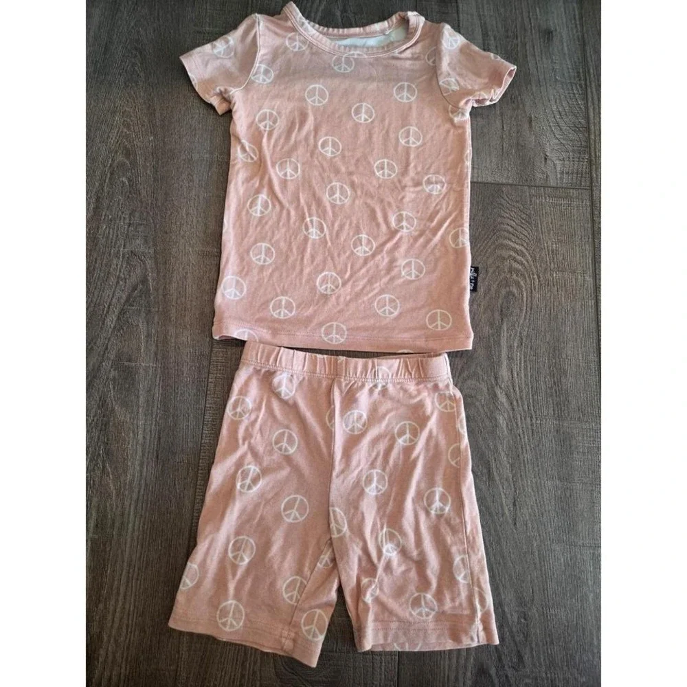 Millie and roo baby‎ girl bamboo pjs 12-18 mos